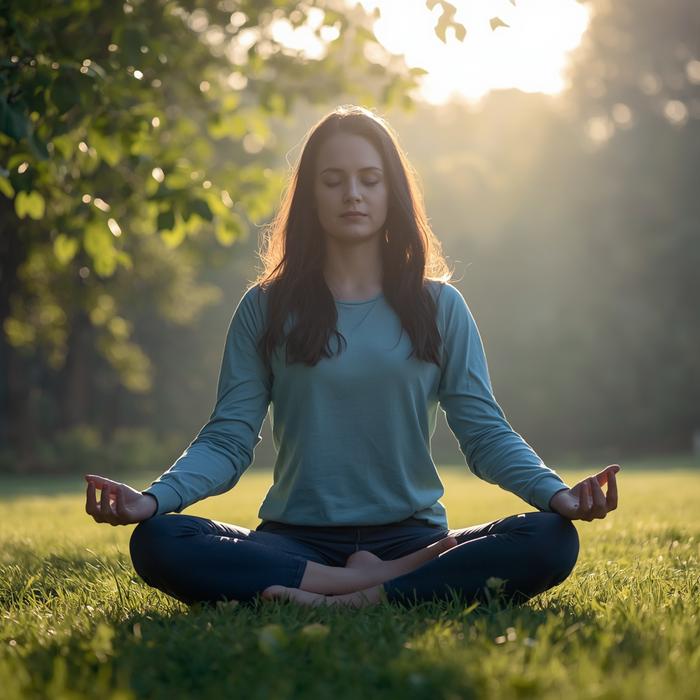Respiración consciente frente al mar